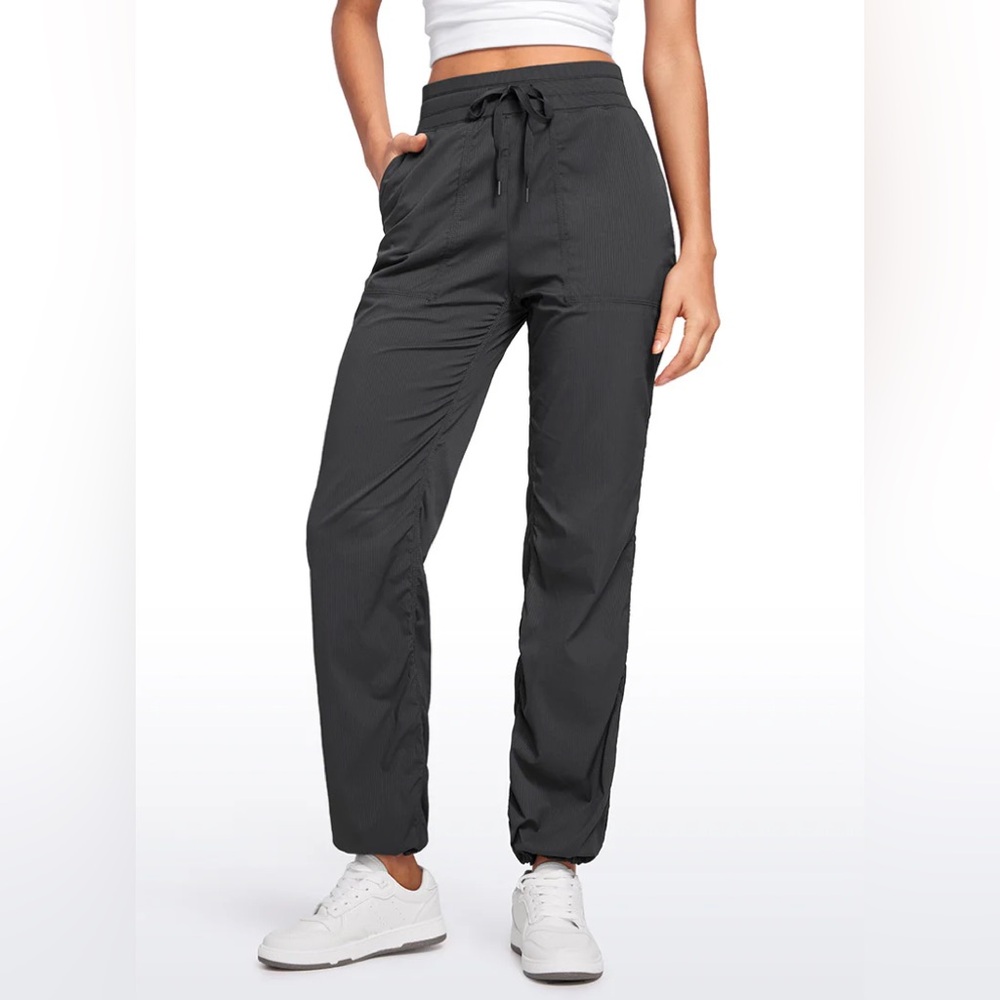 Lightweight Workout Straight Leg Pocket Pants 30"